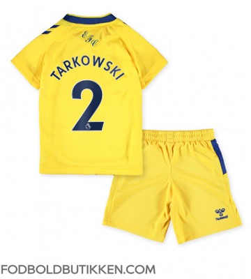 Everton James Tarkowski #2 Tredjetrøje Børn 2022-23 Kortærmet (+ Korte bukser)